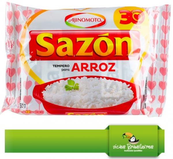 Tempero para Arroz Sazón 60g – Gewürzmischung für Reis von Ajinomoto Brasilien